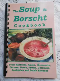 COOKBOOK by Sam Hofer SOUP & BORSCHT Hutterite Mennonite