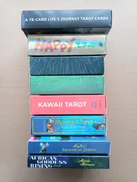 Lot of tarot and oracle decks, NEW