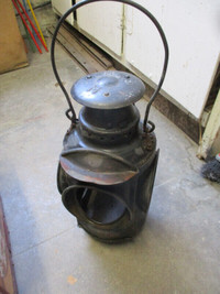 OLD CNR CANADIAN NATIONAL SWITCHMANS LANTERN $60 FOR PARTS