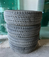 4 Bridgestone blizzak LT225/75R16 winter snow tires load e