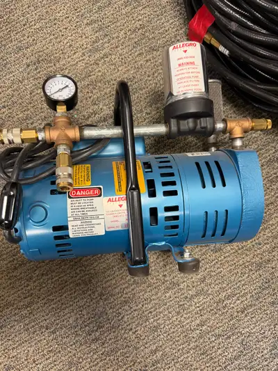 ALLEGRO A-750 ambient air pump, View more