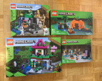 Lego Minecraf variés neuf 
