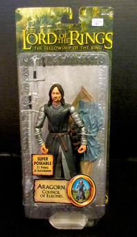 Lord of the Rings ARAGORN Council of Elrond Trilogy Edition Fig