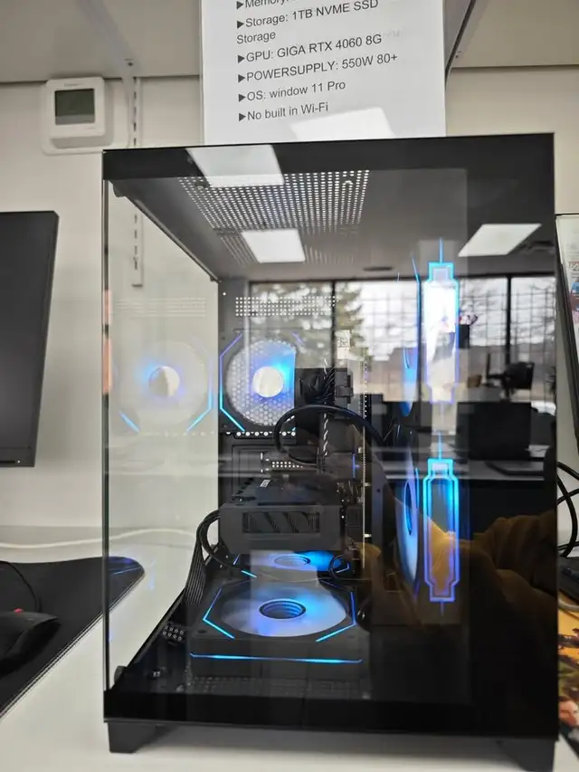 April limited sale for New Build Gaming PC Ryzen 5500 with 4060 in Desktop Computers in Mississauga / Peel Region - Image 4
