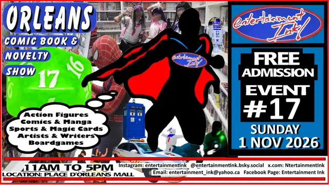 Orleans Comic Book & Novelty Show | Events | Ottawa | Free local ...