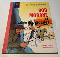 BOB MORANE ET LA VALLEE DES CROTALES BE MARABOUT EO 1964