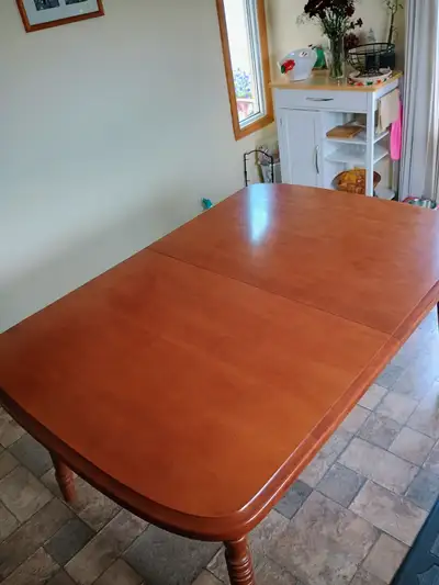 Solid Wood Dining Table in perfect condition, View more