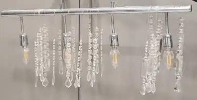 Lightning fixture - 4 bulbs modern chandelier, View more