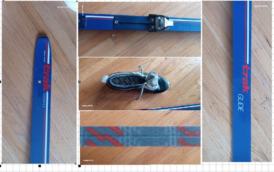 Trak nowax Glide xcountry skis, View more