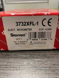 Starrett 3732XFL-1 Digital Micrometer 