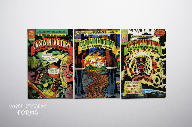 Jack Kirby’s Captain Victory – Lot de 12 comics bandes dessinées dans Art et objets de collection  à Laval/Rive Nord - Image 2