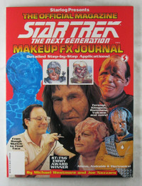 STARLOG PRES. OFFICIAL STAR TREK Next Gen. MAKE-UP JOURNAL 1992