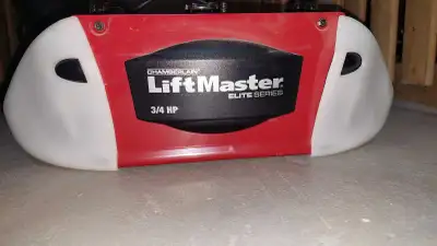 Used garage door opener- installation included, View more