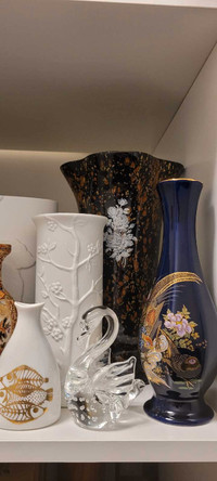 $5 VASE SALE Japan Bisque Porcelain Vase