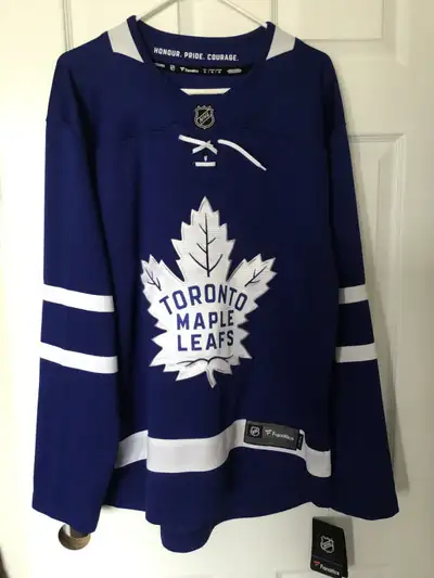 NEW Men’s Blue Toronto Maple Leafs Premier Breakaway Home Jersey, View more