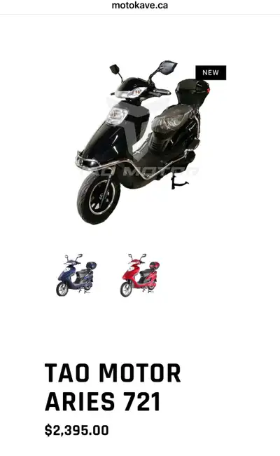TAO MOTOR ARIES 721 E BIKE, View more