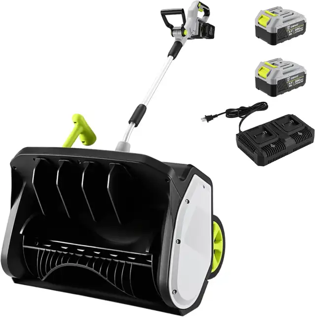 Electric Snow Shovel with LED Light, 40V Cordless Blower, 17-Inc in Snowblowers in Mississauga / Peel Region - Image 5