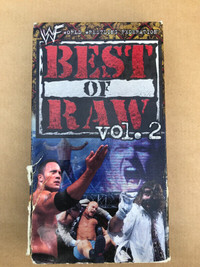 Wrestling VHS Video - Best of Raw Vol. 2