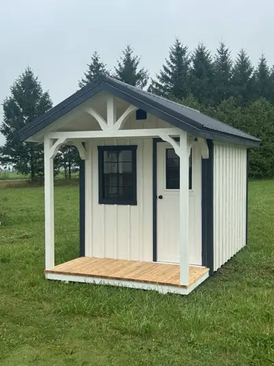8x14 Porch Shed, View more