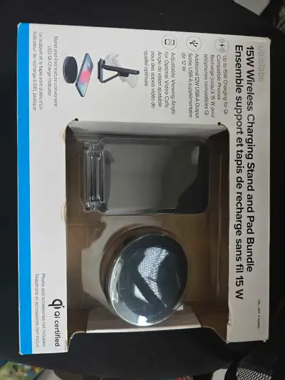 Ubio Labs Wireless Charging Stand and Pad for Apple Samsung Qi C, View more