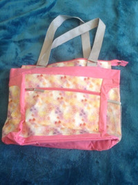 Floral pink bag 