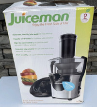 Juiceman Jm8000s 2 In Juice Extractor Citrus Juicer W/ Box Used