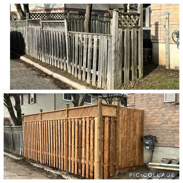 Fence and deck service New Fence/ OLD POST REPLACEMENT 515340105050368004