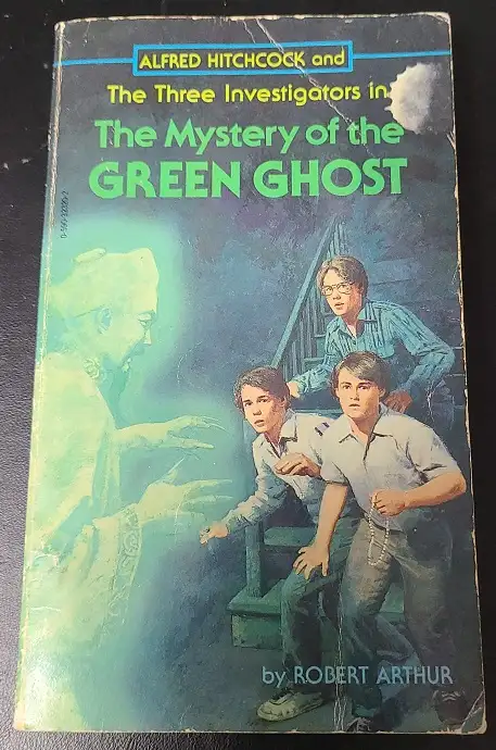 Three Investigators - Green Ghost (Scholastic Edition)