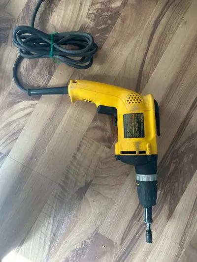 DeWalt VSR drywall/sheetmetal screw gun , View more
