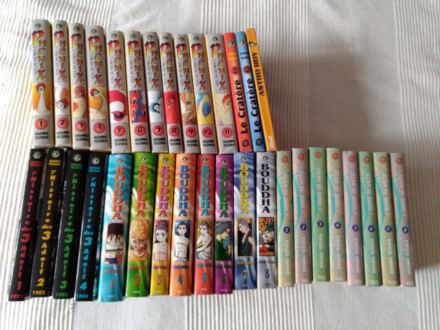 RARE Collection Mangas Osamu Tezuka (15 tomes) dans Bandes dessinées  à Ville de Montréal