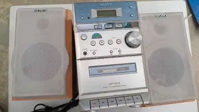 Sony speakers, audio player, HCD-EP313- I have lots of speakers, View more
