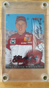 Nascar autograph signature and numbered cards
