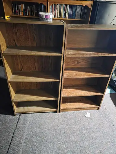 2 small bookshelves, View more