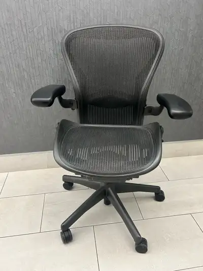 Aeron chairs by Herman Miller Excellent condition, View more