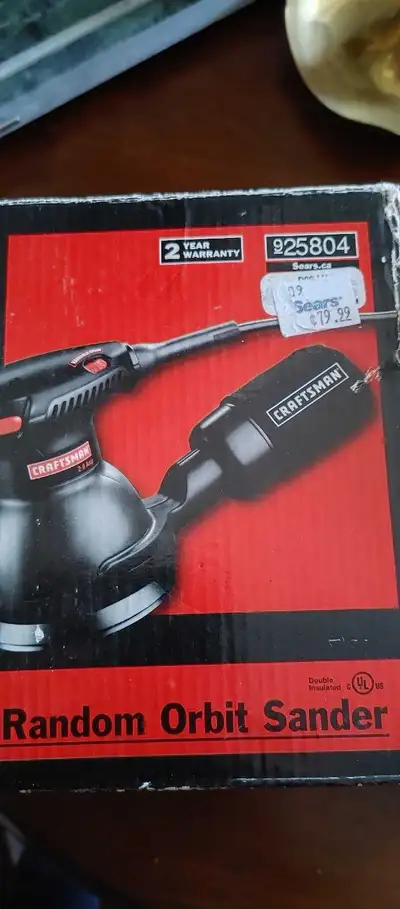 This is a Craftsman Random Orbit Sander, designed for smooth and efficient sanding on various surfac...