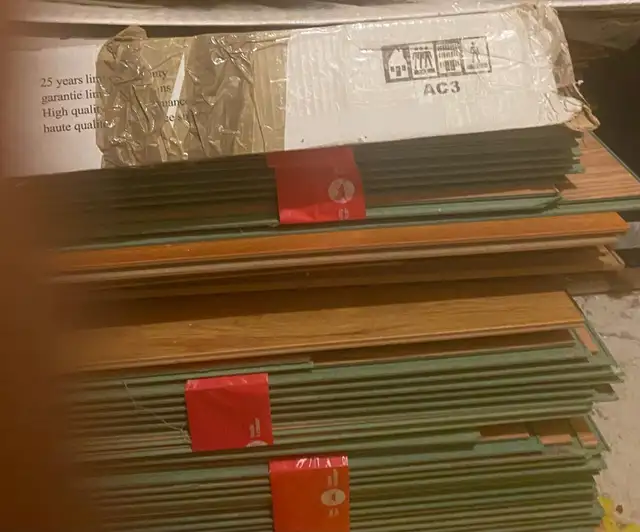 Lot of Laminate Flooring–4 Gre8 DIY Projects–Best Offer or $50