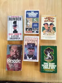 Lot of 17 Major League Baseball  Vintage Paperbacks