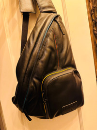 PAUL SMITH Cross - Body Leather Bag Man