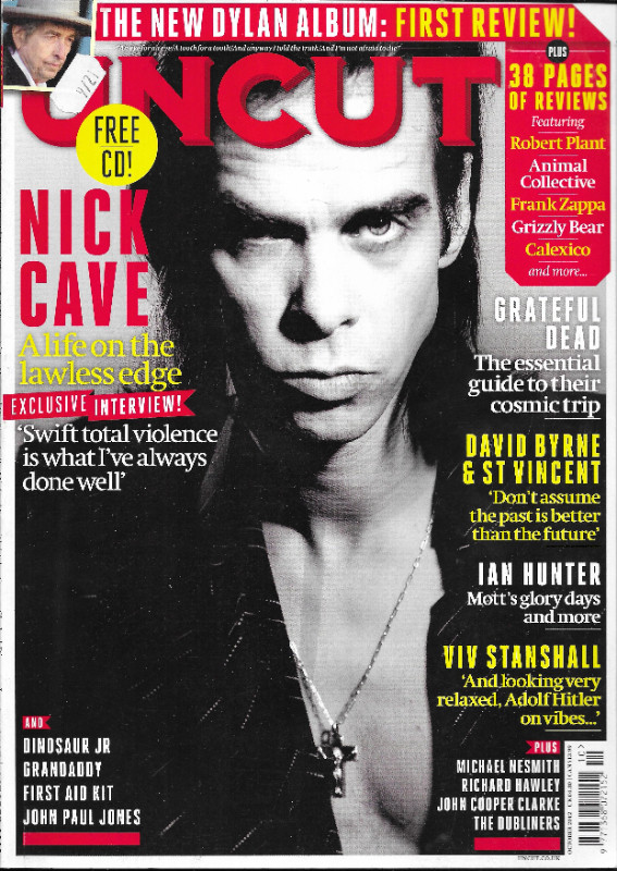 UNCUT Music Mag Oct 2012 #185 - NICK CAVE David Byrne IAN HUNTER in Magazines in Ottawa