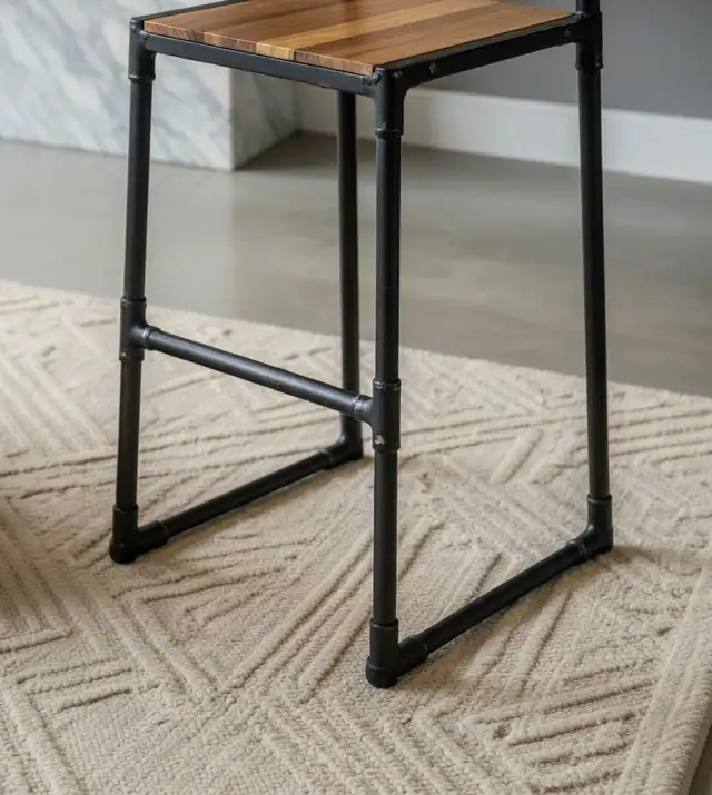 Natural Teak Root Bar Table and Stools in Dining Tables & Sets in City of Toronto - Image 4
