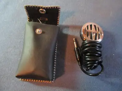 VINTAGE 1950/60'S PORTABLE MICROPHONE & CASE-MADE IN JAPAN-RARE!, View more