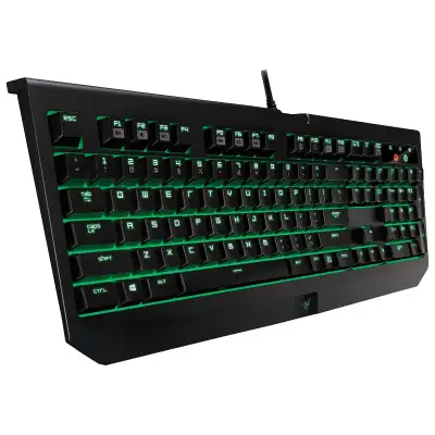 Razer RZ03-01702700-W3M1 BlackWidow Ultimate Backlit Mechanical Cherry MX Blue Gaming Keyboard - Eng...