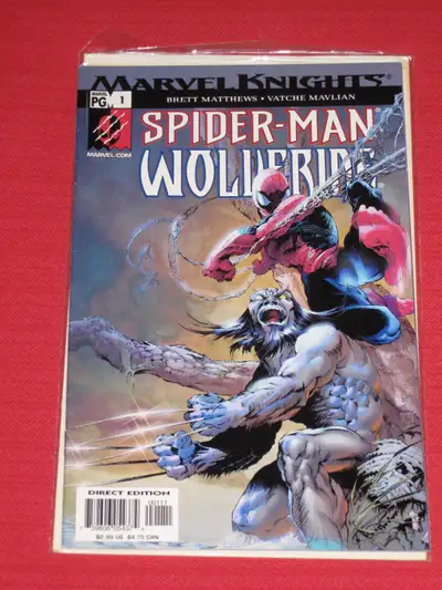Marvel Comics Spider-Man / Wolverine#1 (2003) comic book, View more