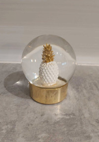 Pineapple Snow Globe