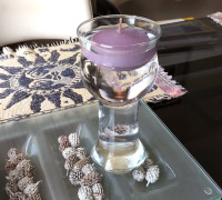 Indiana Glass Floating Candle Holder - Box - 2 Dozen/ Decorative