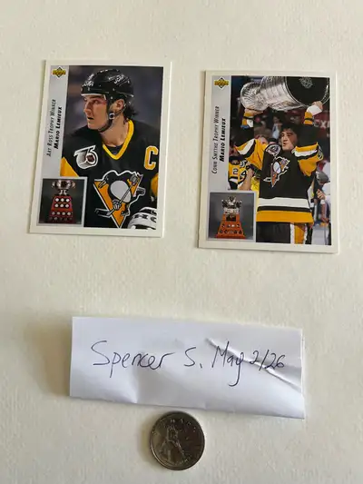 Mario Lemieux Hockey Card Lot , View more