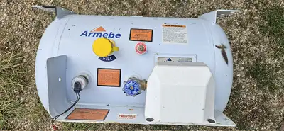 Propane Tank of 2018 Mercedes Sprinter based Siesta 24SS by Thor. Holds 20.3 gal and has brackets we...