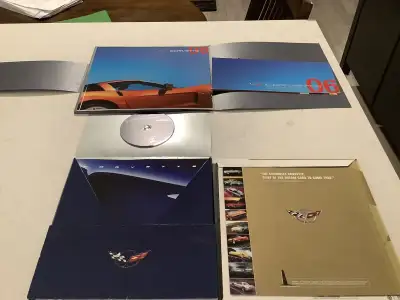 Selling Corvette literature and Calander. Will ship anywhere at purchasers expense