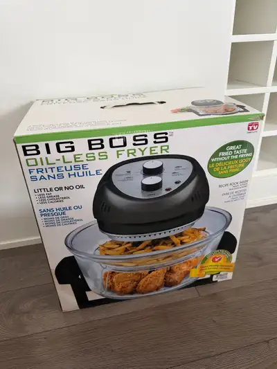 Big Boss Air Fryer Toaster Oven Combo 16Qt , View more