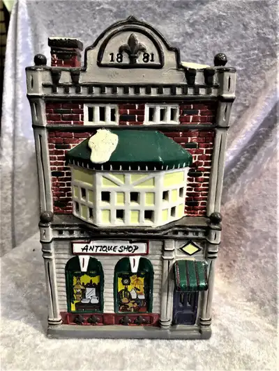 Antique Shop....Dept. 56 Heritage Village, View more